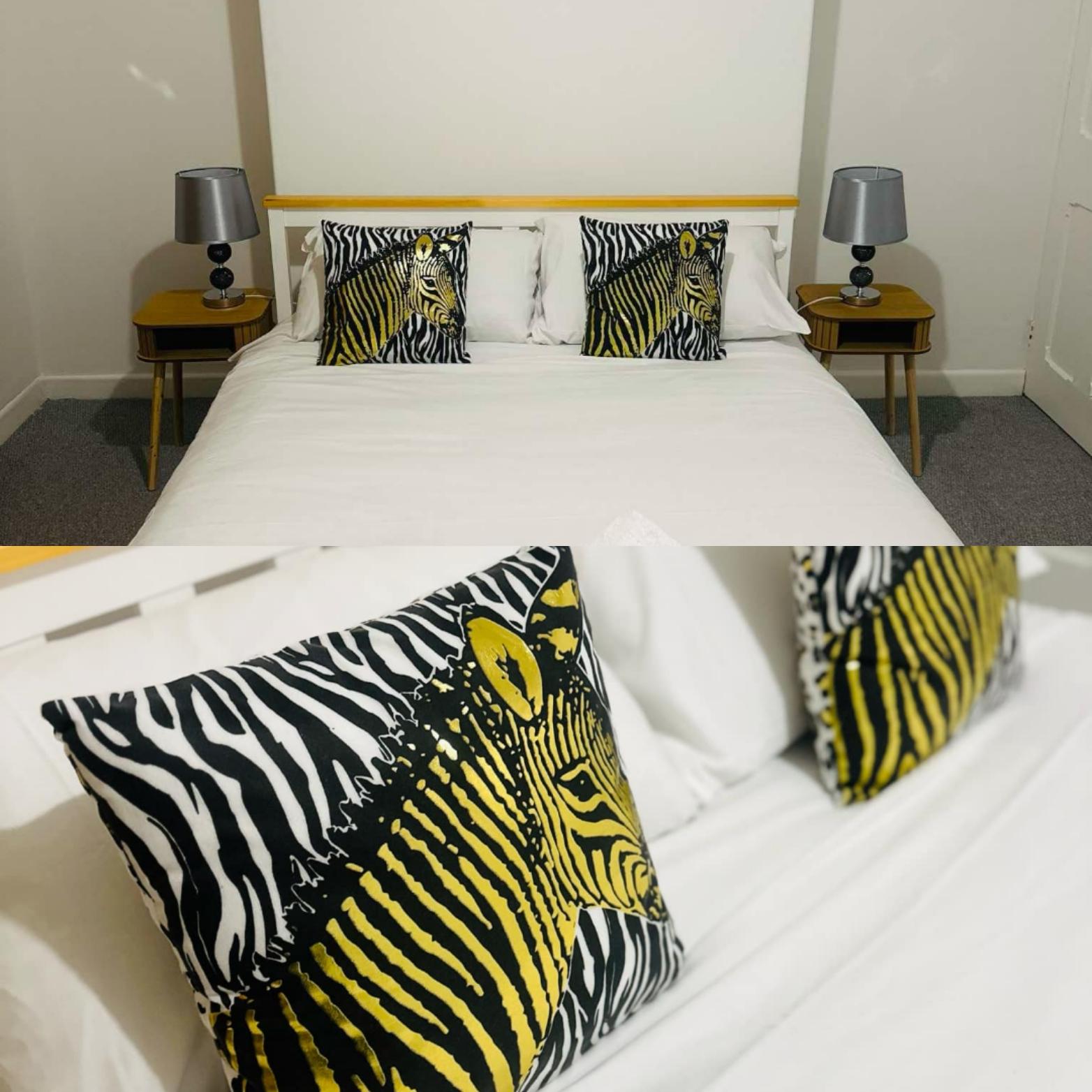Modern 2 bedroom free parking+10mins walk to city5